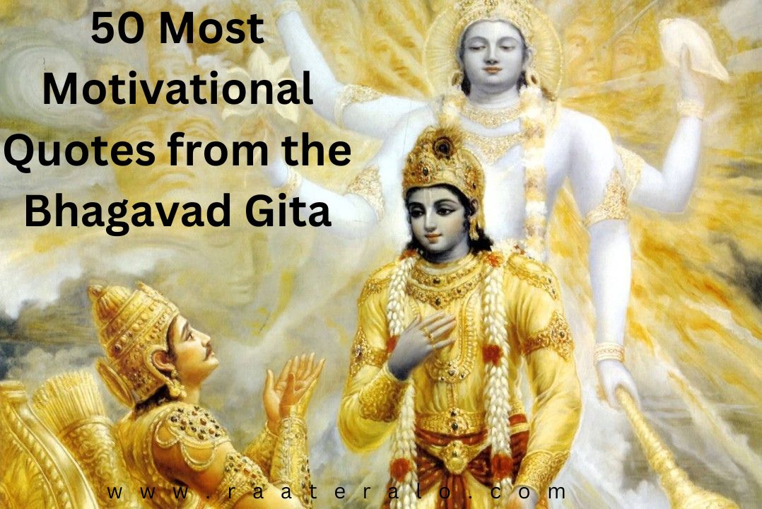 50 Most Motivational Quotes from the Bhagavad Gita