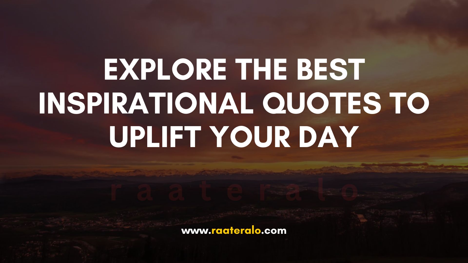 Best Inspirational Quotes