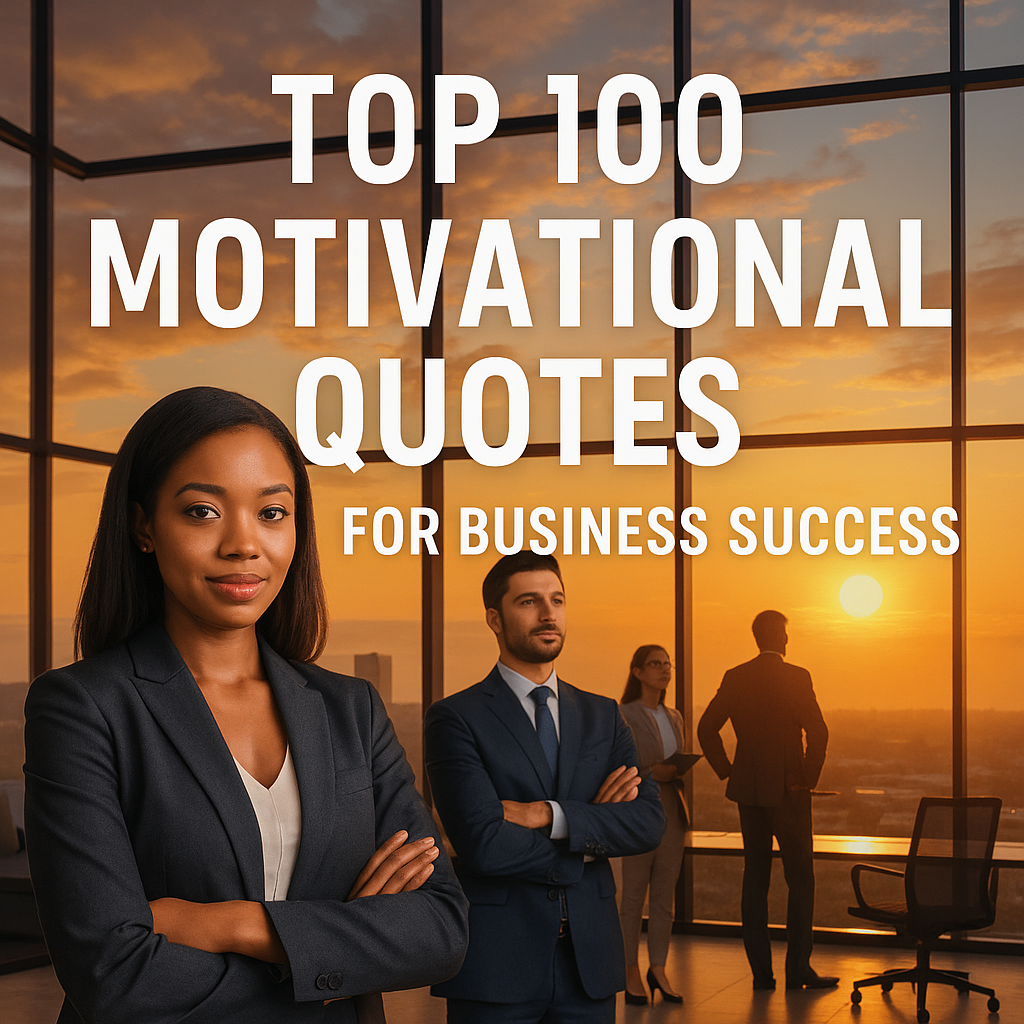 Top 100 Motivational Quotes for Business Success