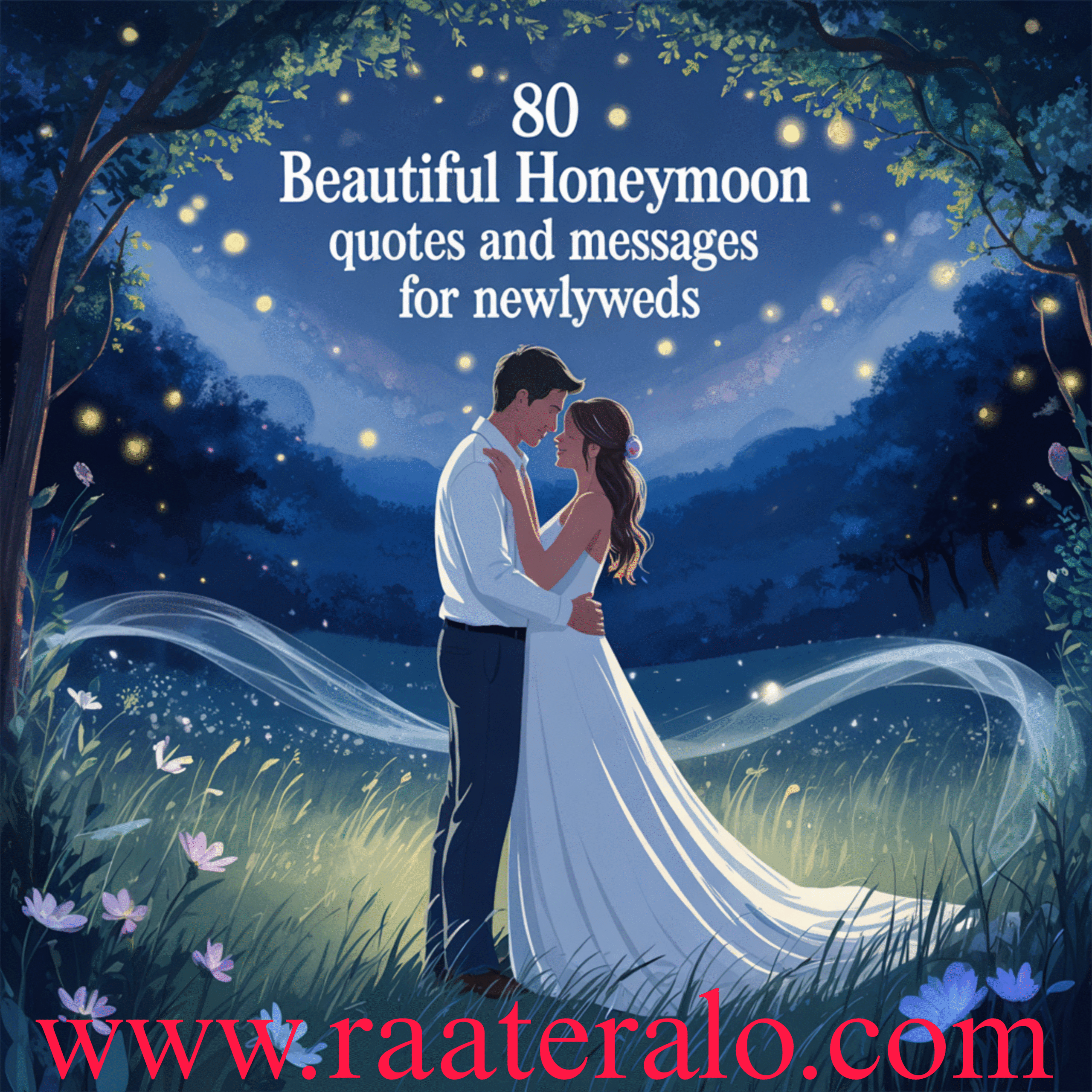 80 Beautiful Honeymoon Quotes and Messages for Newlyweds