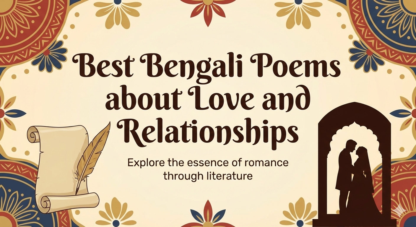 Best Bengali Poems about Love and Relationships
