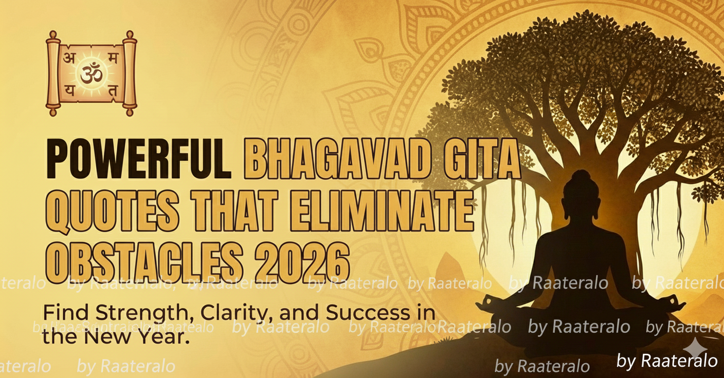 Powerful Bhagavad Gita Quotes That Eliminate Obstacles