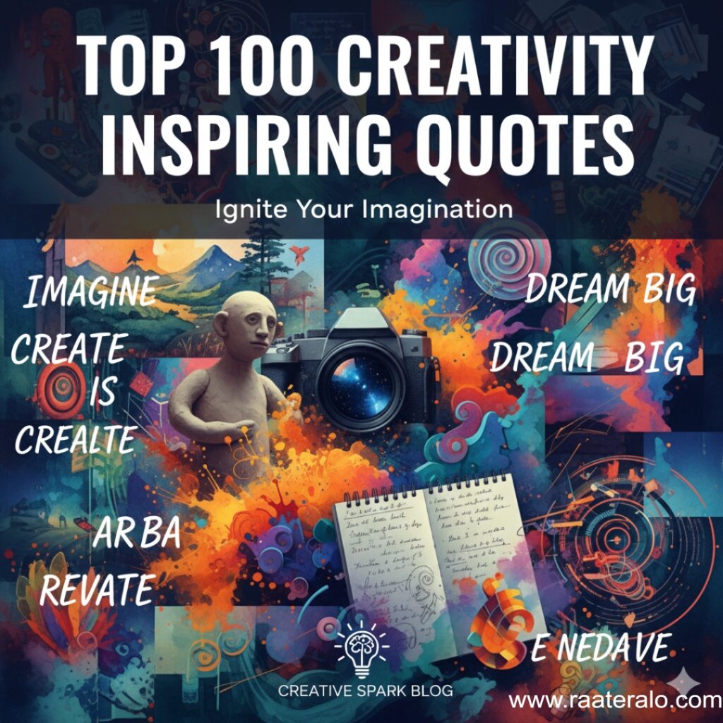 Top 100 Creativity Inspiring Quotes