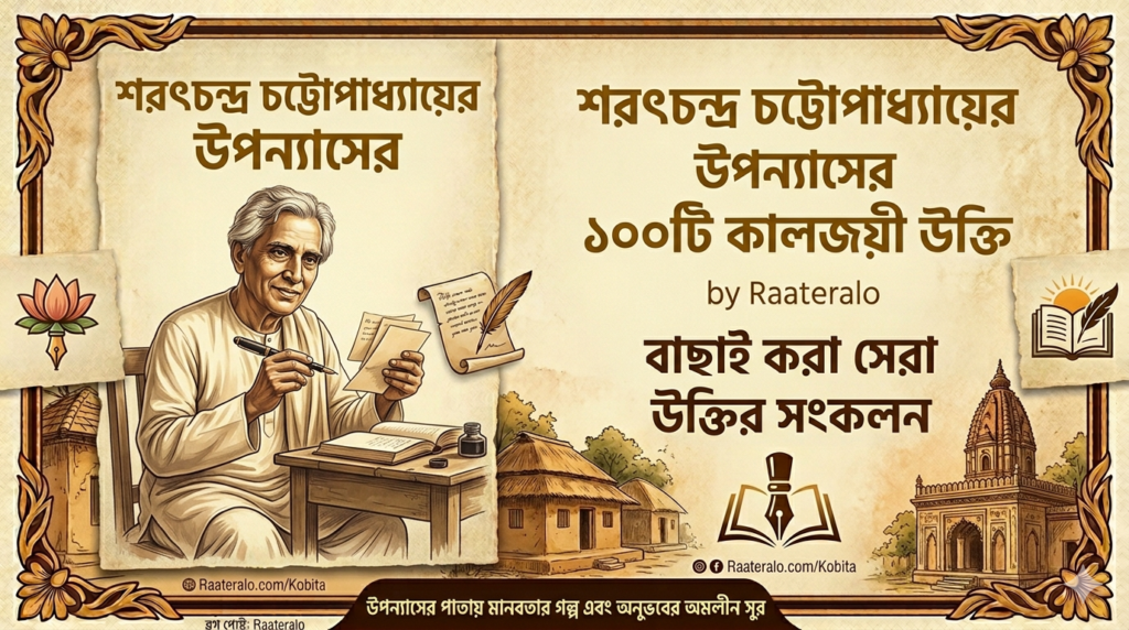 100 Timeless Sarat Chandra Chattopadhyay Quotes Bengali