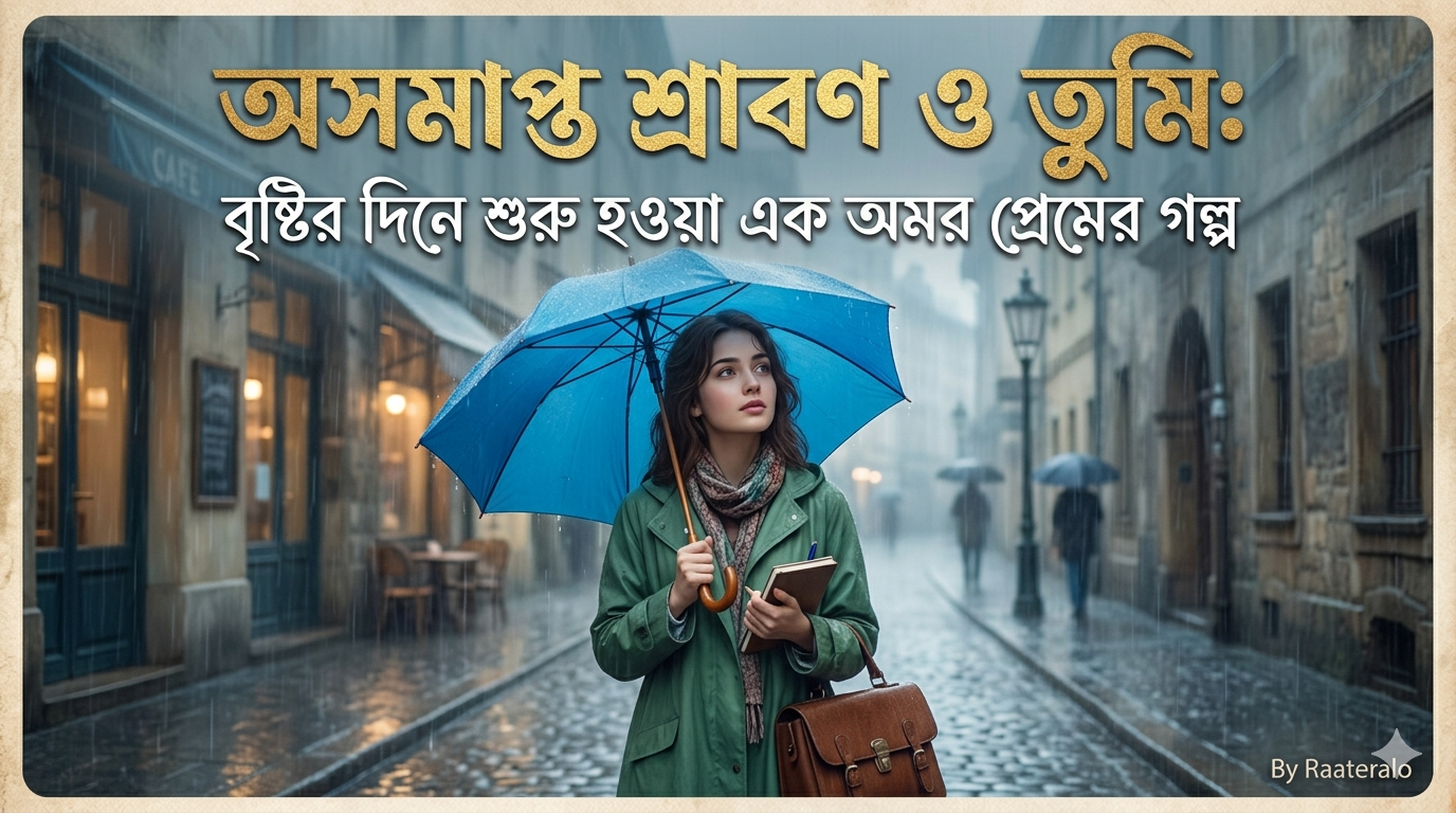 অসমাপ্ত শ্রাবণ ও তুমি: Osomapto Shrabon O Tumi 2026 - raateralo