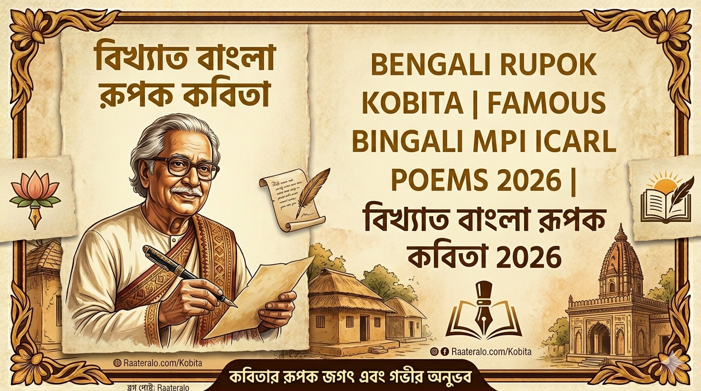 Bengali Metaphorical Poems 2026 l বিখ্যাত বাংলা রূপক কবিতা 2026