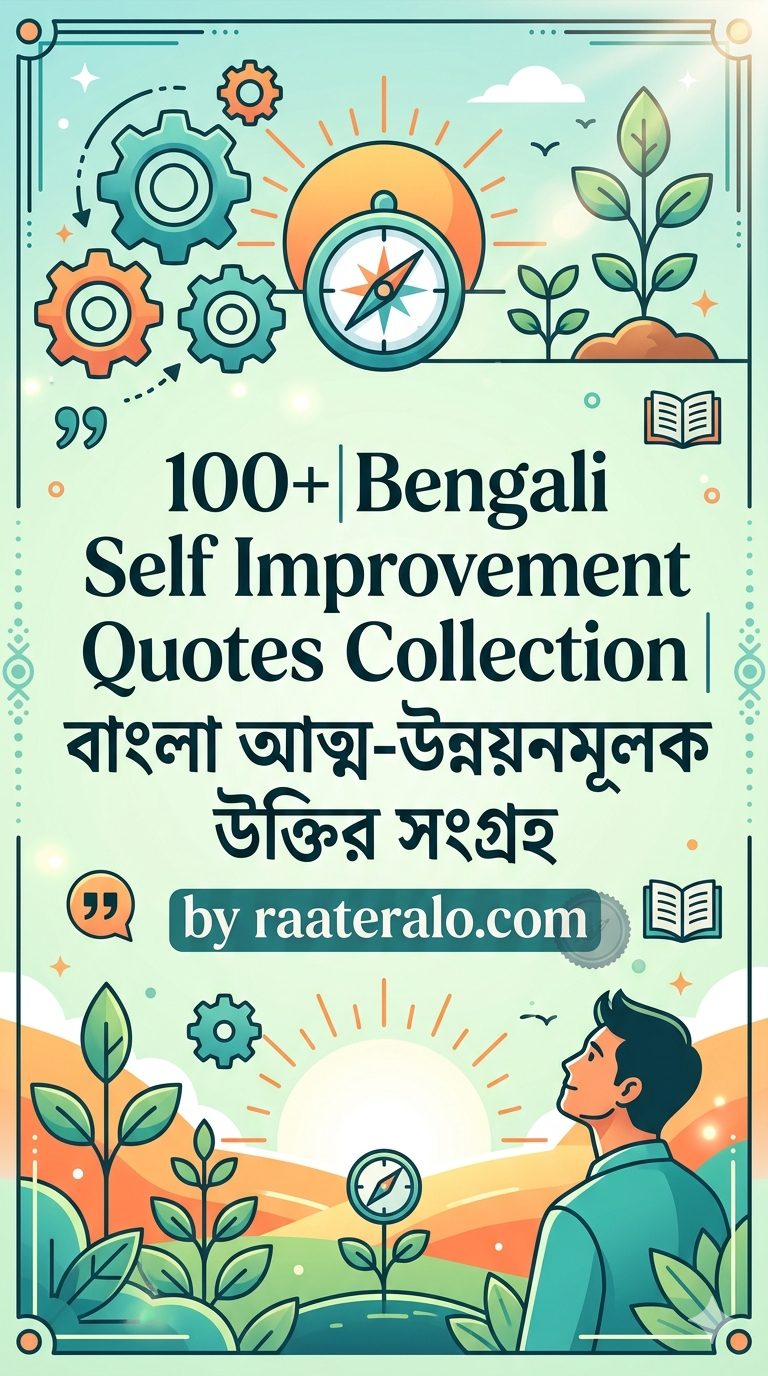 Bengali Self Improvement Quotes Collection in Bengali