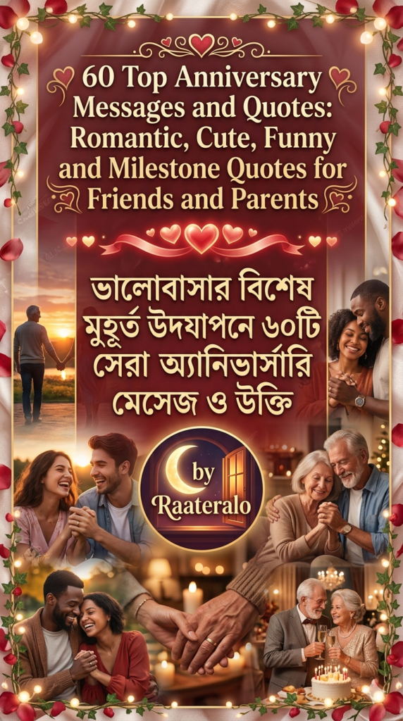 60 Top Anniversary Messages and Quotes