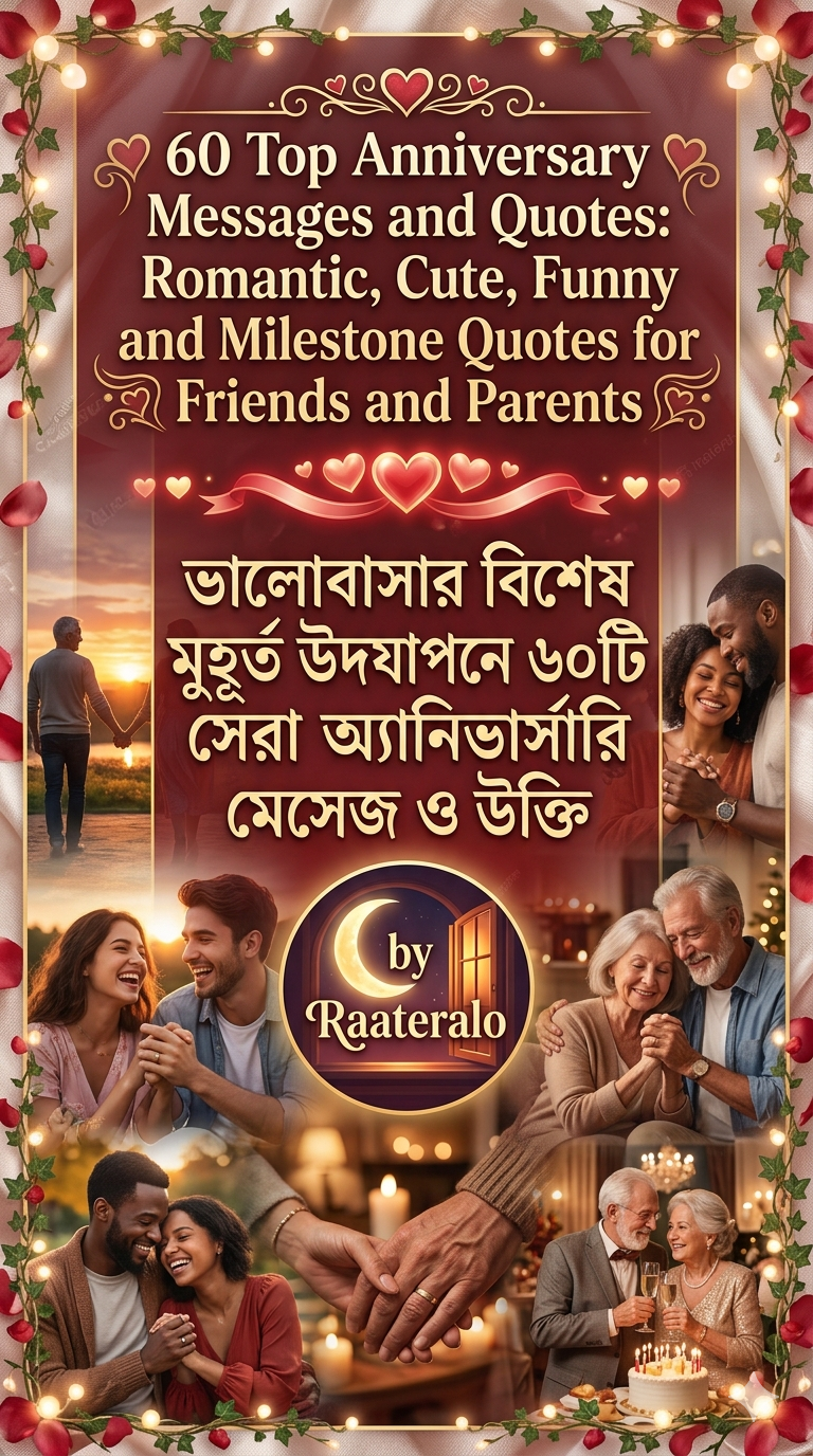 60 Top Anniversary Messages and Quotes